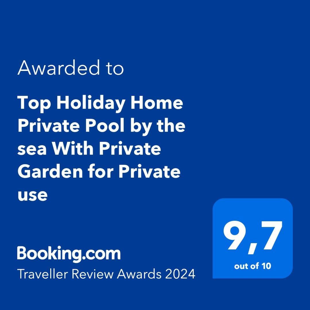 Top Holiday Home Private Pool By The Sea With Private Garden For Private Use Koroni  Exterior photo